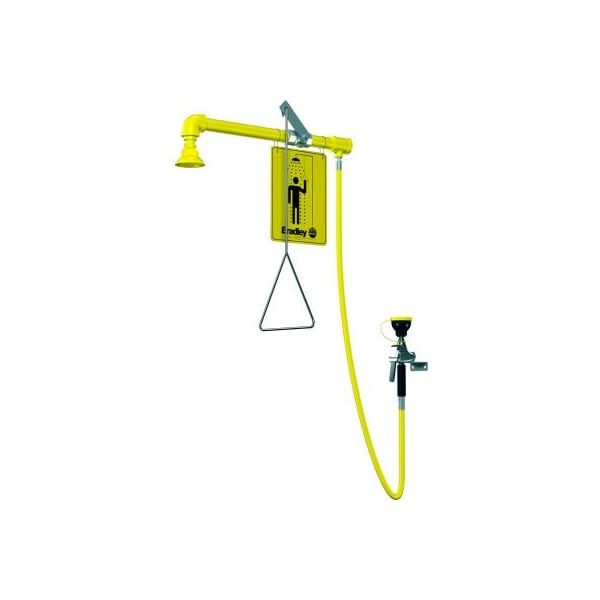 Bradley S19-120P Horizontal Supply with Hose Spray